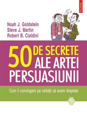 cover image of 50 de secrete ale artei persuasiunii